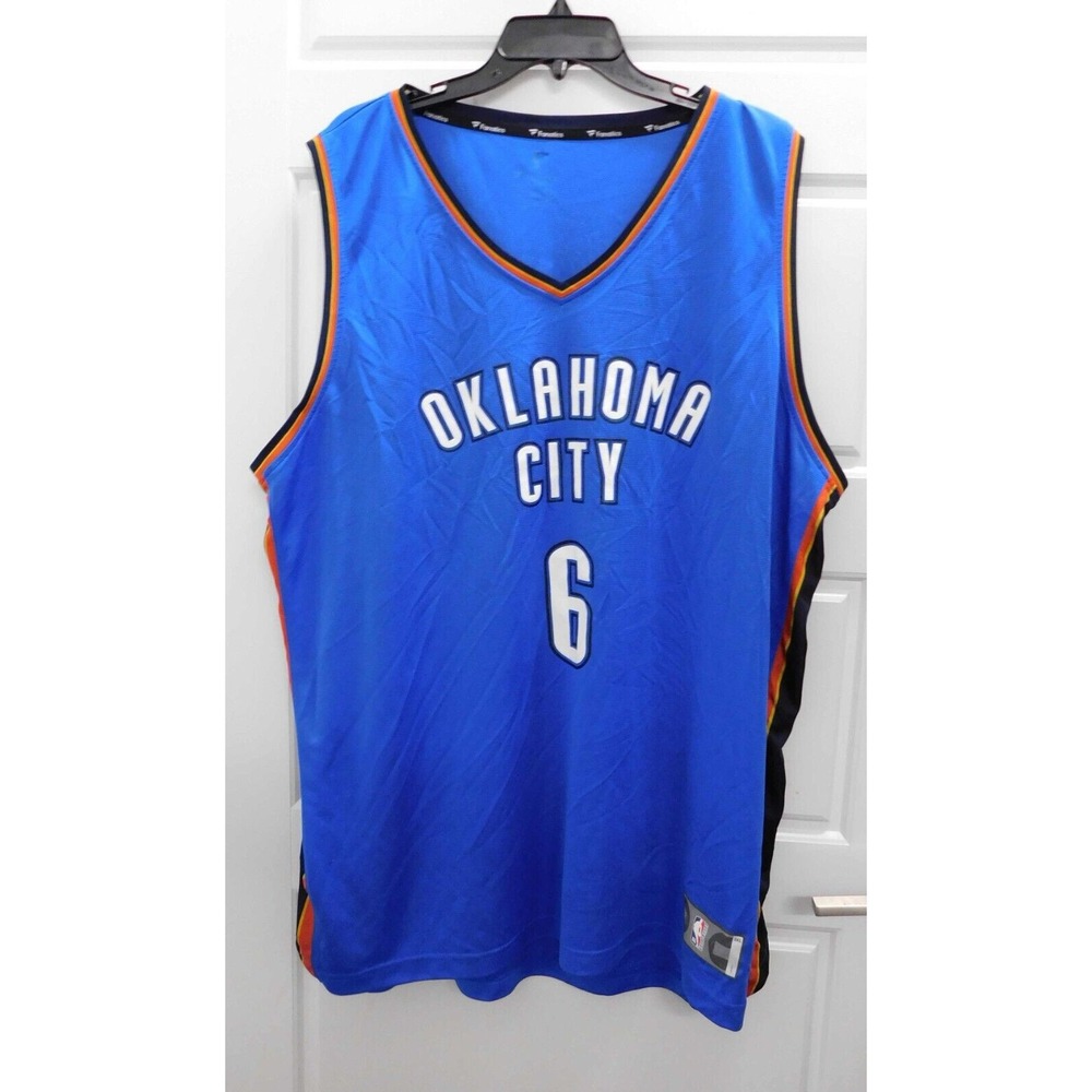 Oklahoma City Thunder Jersey Men Blue Hamidou Diallo Adult Tank Shirt 3X